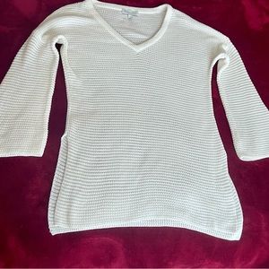 Michael Stars White Knit Sweater